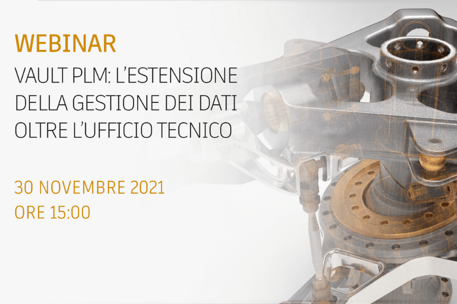 Webcast Autodesl Vault PLM - 30 novembre 2021