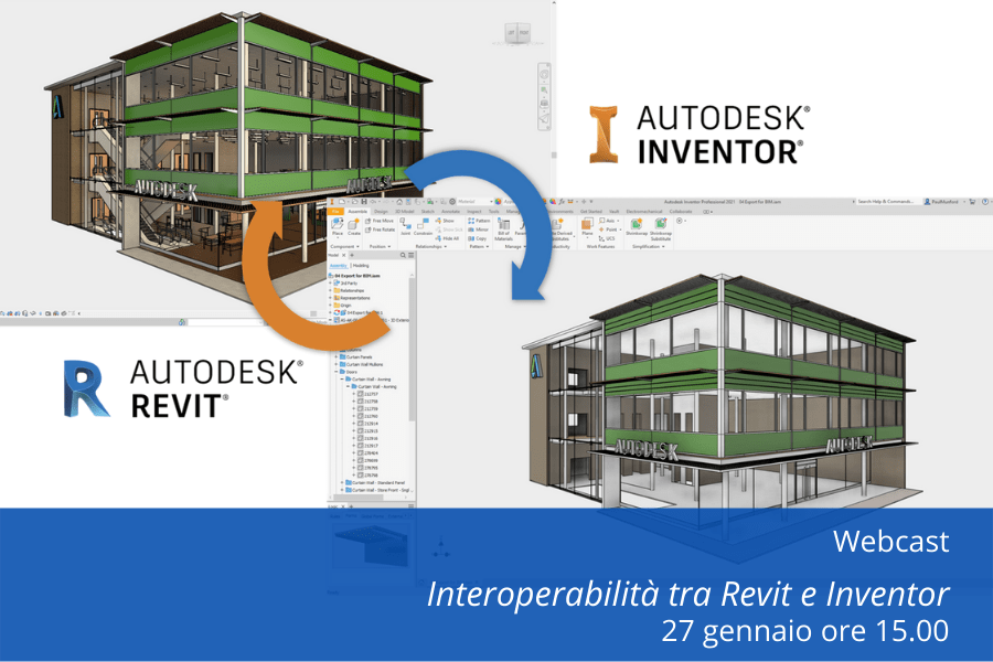 Webcast interoperabilità Inventor Revit