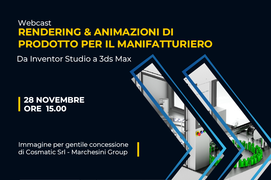 Webcast Rendering & Visualizzazione nel manifatturiero